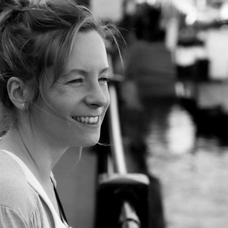 Portrait of Maya Chen, group coordinator and fusion cooking expert